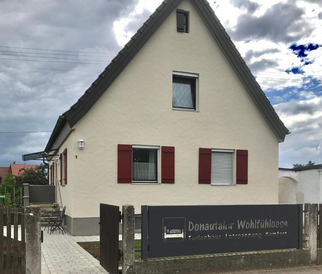 Ferienhaus Bei Lauingen, Mit Sauna Und Gartenlounge Veitriedhausen 外观 照片